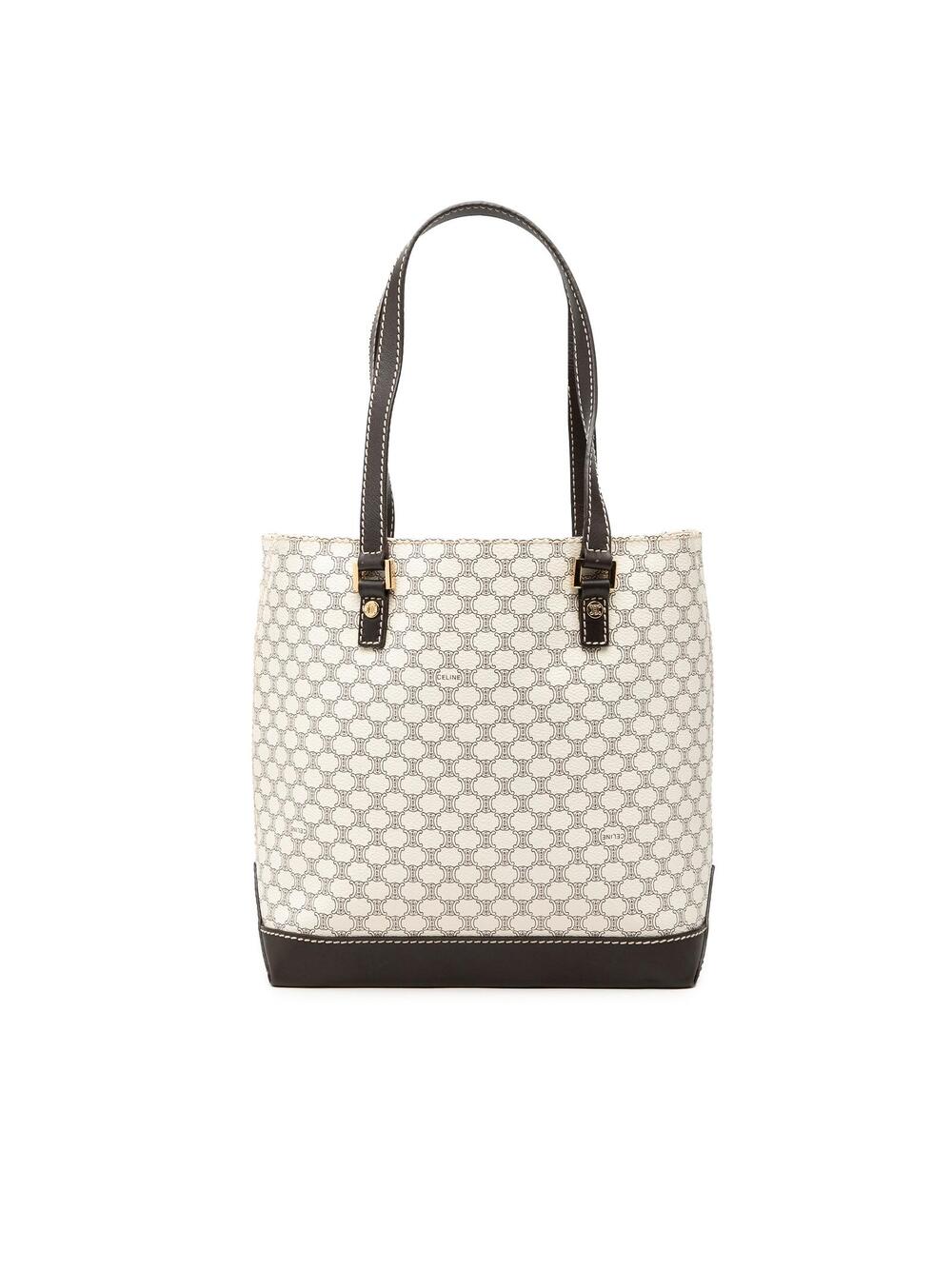 Celine Macadam Coated Canvas Tote Pre- #324432C44B
